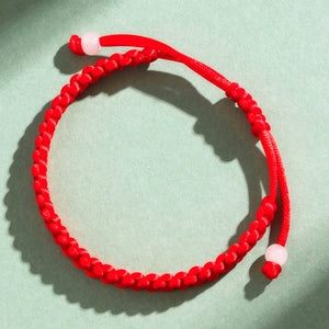 Silk Road Red String Bracelet for Buddhist Luck & Protection BuddhaSoul