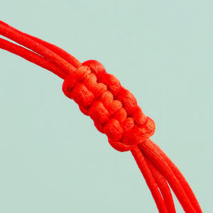 Silk Road Red String Bracelet for Buddhist Luck & Protection BuddhaSoul