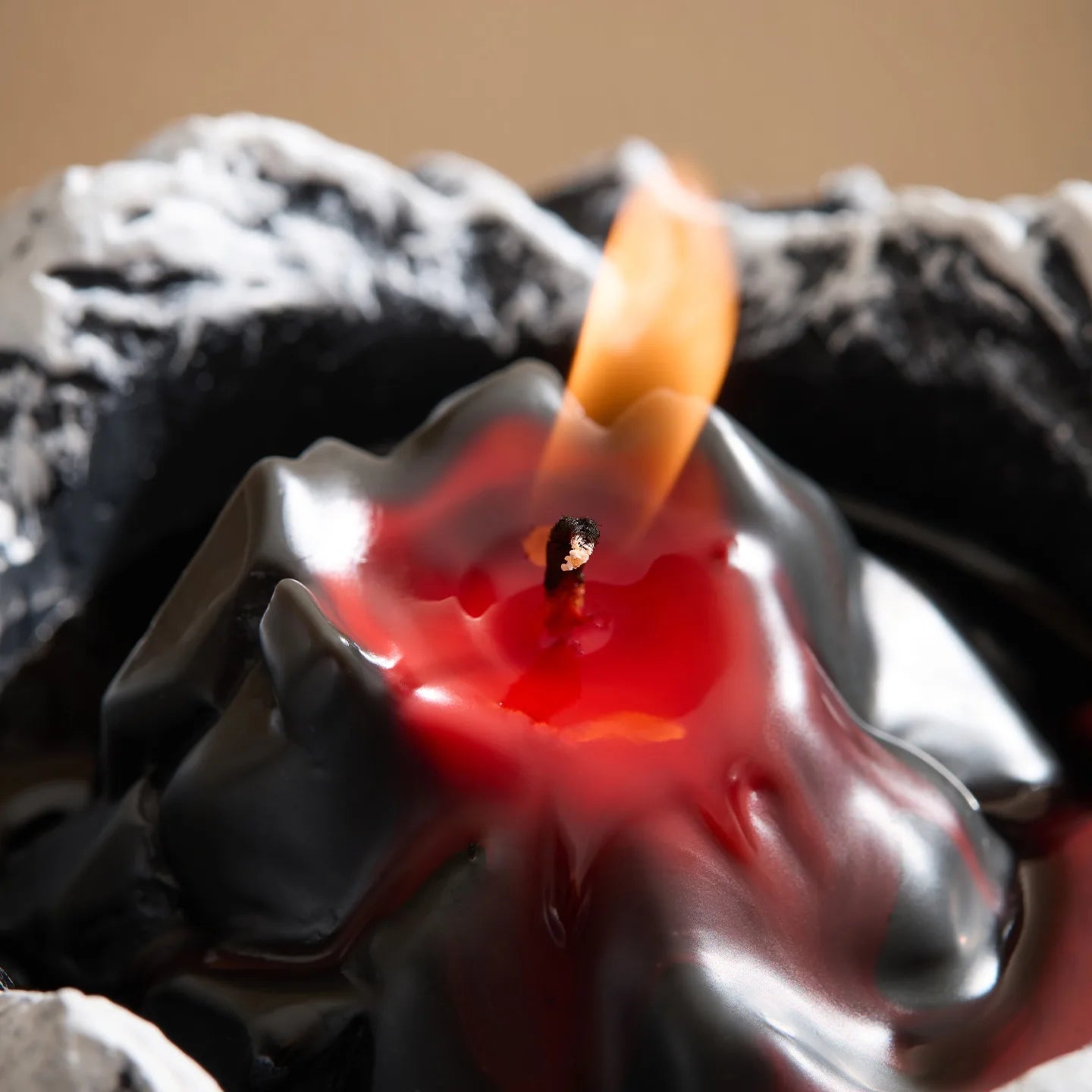 Volcano & Iceberg Scented Candles - Natural Coconut Beeswax Candle with Arctic Cedar & Everything on Earth Scents BUDDHASOUL
